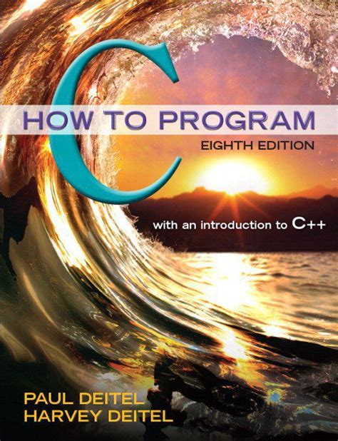 Deitel How To Program C Pdf Pdf Download