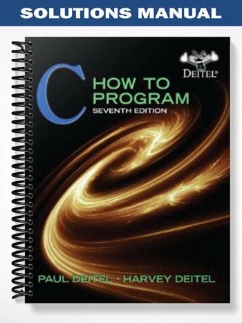 Read Online Deitel C How To Program 7Th Edition Solution Manual 