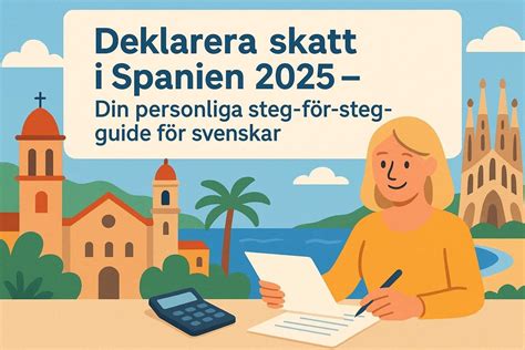 deklarera fastighet i spanien