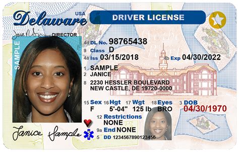 delaware driving licence