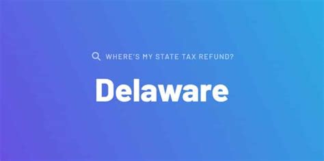 delaware refund status