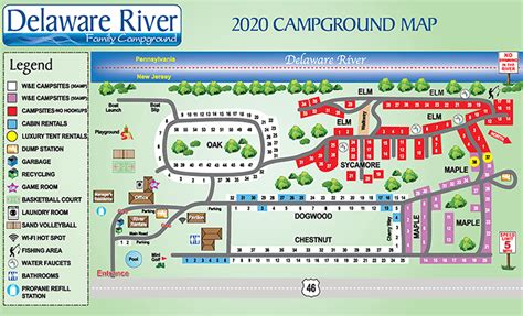 delaware river campground