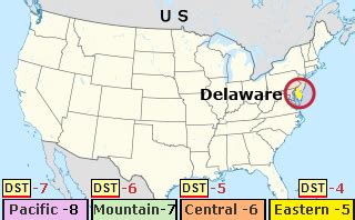 delaware time zone