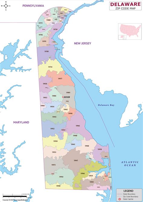 delaware zip code