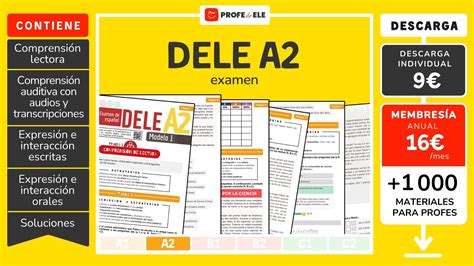 Dele A2 Sample Papers Comeinore