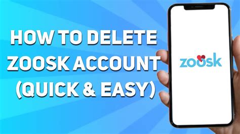 delete zoosk account mobile app