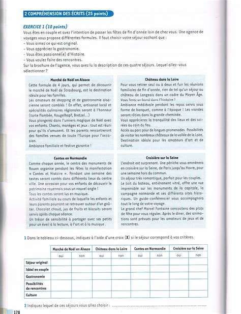 Delf B1 Exercices Et Corrigés Pdf