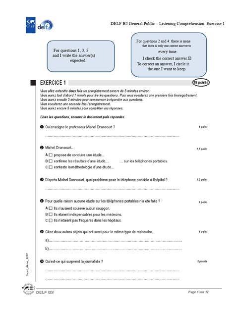 Delf B2 Me Scribd