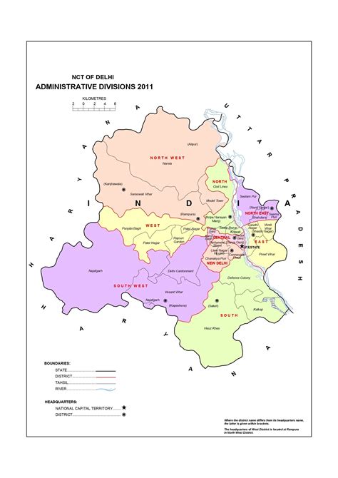 Delhi Map Pdf