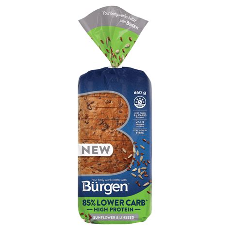 “Delicious & Healthy: Burgen Lower Carb Bread – A Must-Try!”