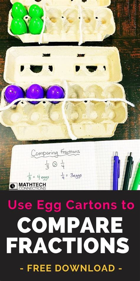 Delightfully Different Fractions Egg Carton Fractions - Egg Carton Fractions
