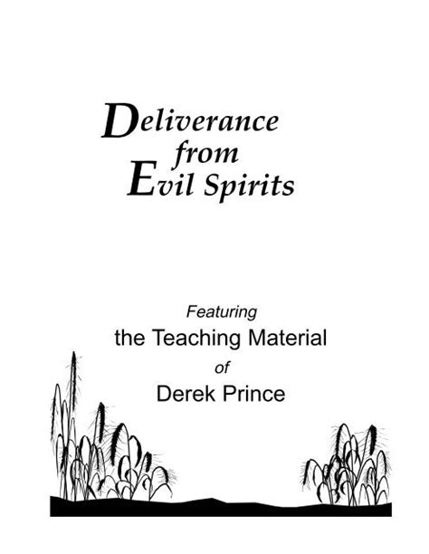 Deliverance From Evil Spirits Derek Prince Freemasonry Sin