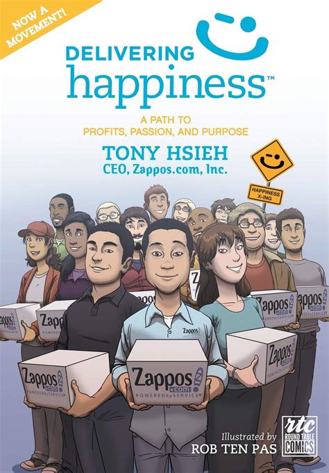 Read Delivering Happiness A Path To Profits Passion And Purpose A Round Table Comic 
