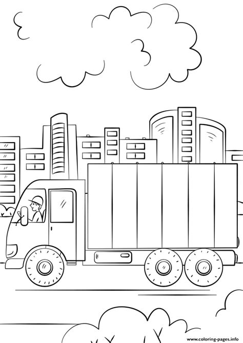 Delivery Truck Coloring Page Coloring Pages And More Delivery Truck Coloring Page - Delivery Truck Coloring Page