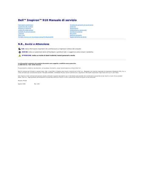 Download Dell Mini 910 User Manual Manual Free Djvu