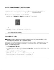 Read Dell 2335Dn Instruction Manual 