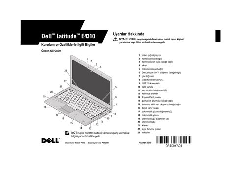 Read Dell E4310 User Guide 