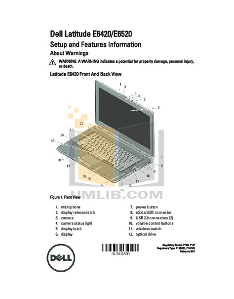 Full Download Dell Latitude E6520 Service Manual File Type Pdf 