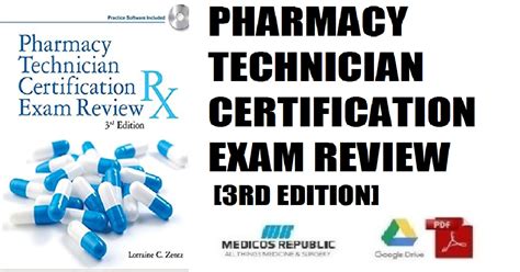 Full Download Delmar39S Pharmacy Technician Certification Exam Review 3Rd Edition 