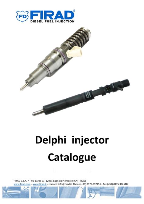 delphi diesel catalogue