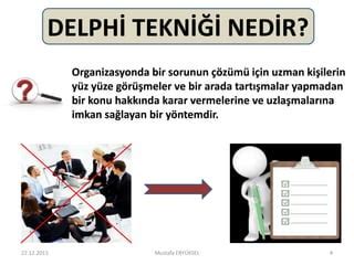 Delphi Tekniği Nedir