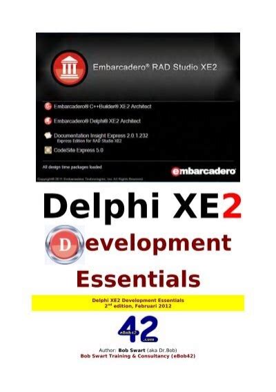 Delphi Xe2 Development Essentials 2nd Edition