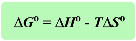 Delta G Rxn Formula