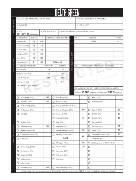 Delta Green Pdf