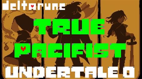 Deltarune Walkthrough Pacifist