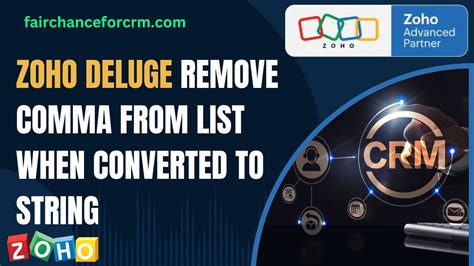 Deluge Remove Comma From List