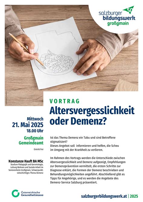 demenz oder altersvergesslichkeit