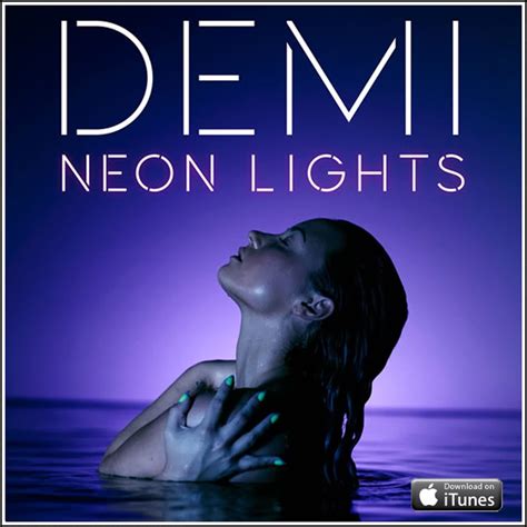 Demi Lovato Neon Lights
