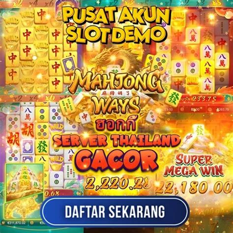 DEMO SLOT MAHJONG RUPIAH - SLOT TOGEL138 Daftar Situs Toto Slot Gacor # 1 Slot Online Dan