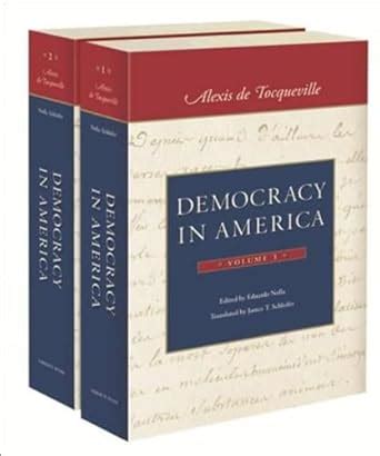 democracy in america in two volumes