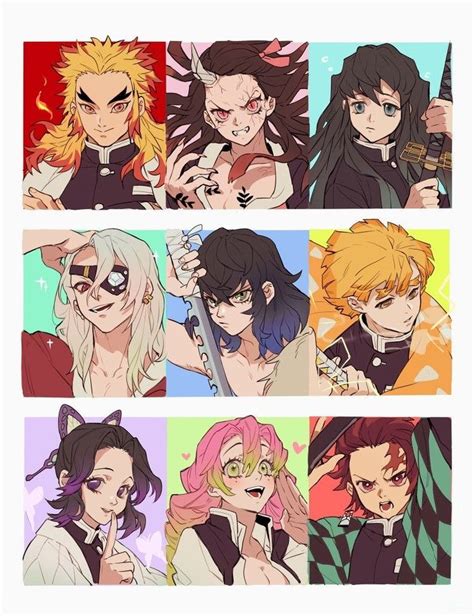 demon slayer main characters
