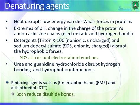 Denaturing Agents