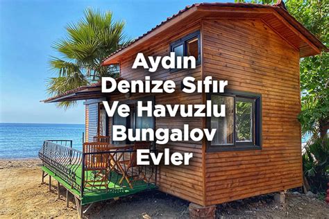 denize sıfır bungalov evleri istanbul
