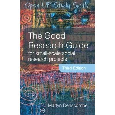 Full Download Denscombe The Good Research Guide 