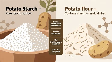 Density Of Potato Starch Vs Xanthan Gum