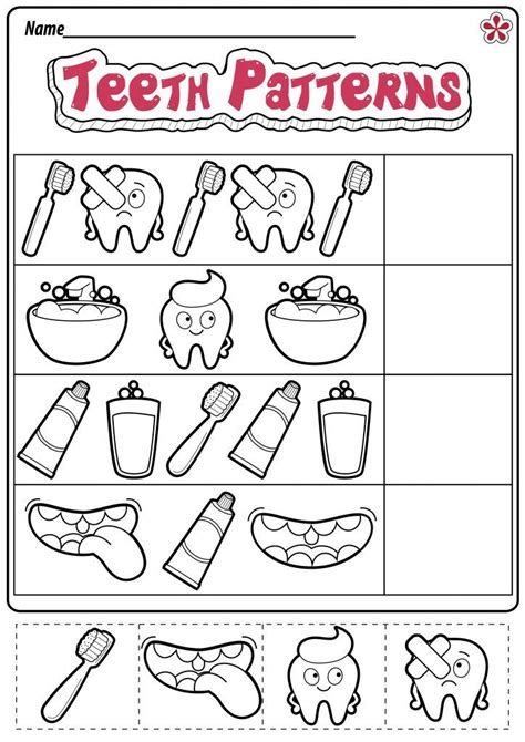 Dental Health Activities And Free Printable Worksheets Dental Science Activities For Preschoolers - Dental Science Activities For Preschoolers