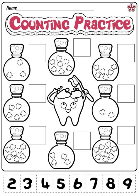 Dental Health Math Activities For Preschool Pre K Dental Science Activities For Preschoolers - Dental Science Activities For Preschoolers