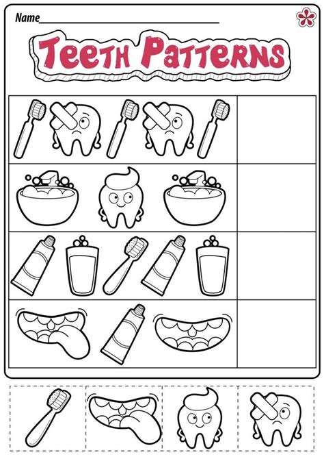 Dental Health Worksheets For Preschool And Kindergarten Kindergarten Health Worksheets - Kindergarten Health Worksheets