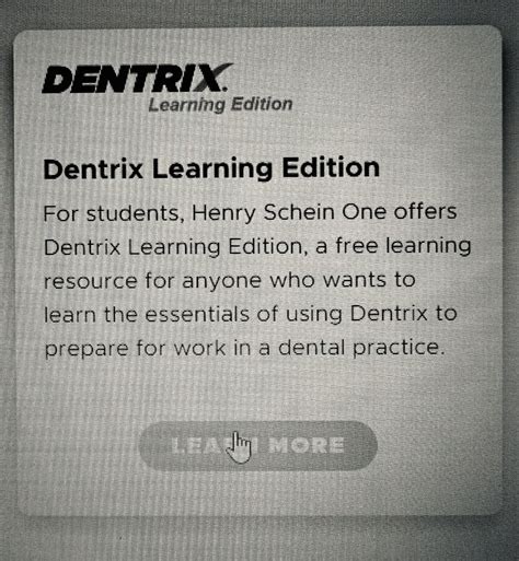 Dentrix Learning Edition