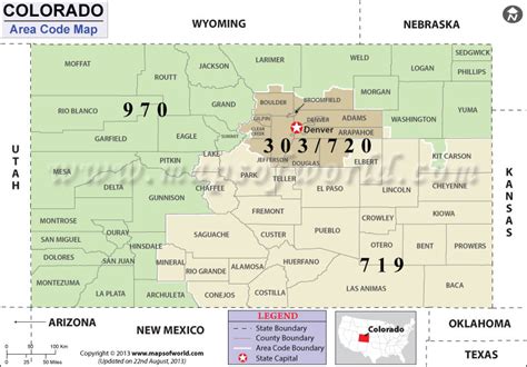 denver colorado area code