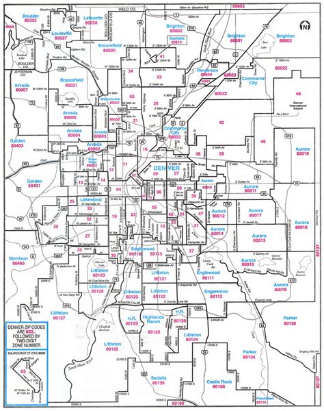 denver colorado usa zip code