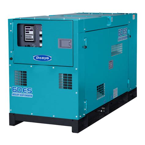 denyo generator manual