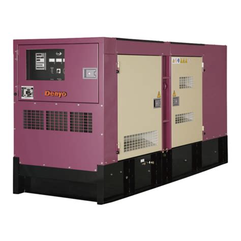 Read Online Denyo Dca 25 Generator And Engine Manuals 