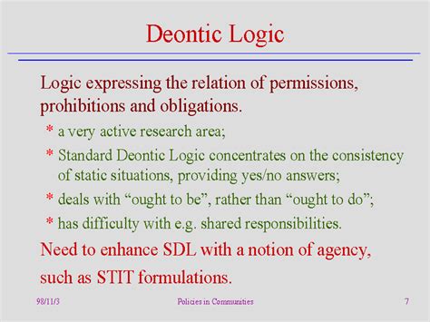 deontic logics where