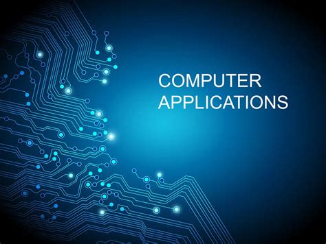 department of computer applications