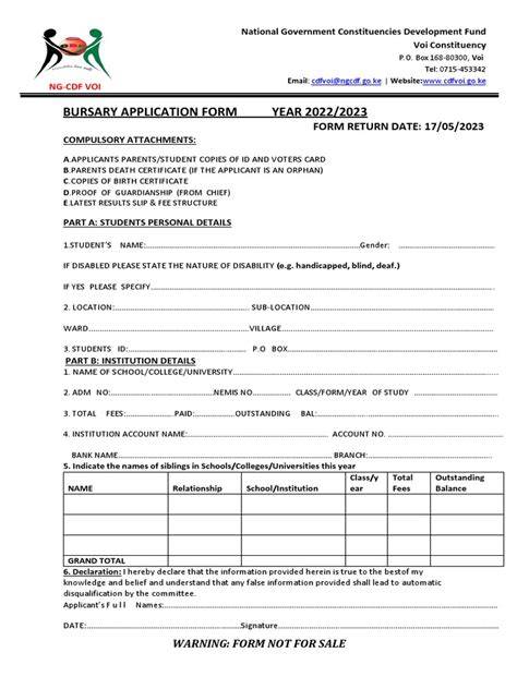 department of labour bursary forms 2014
